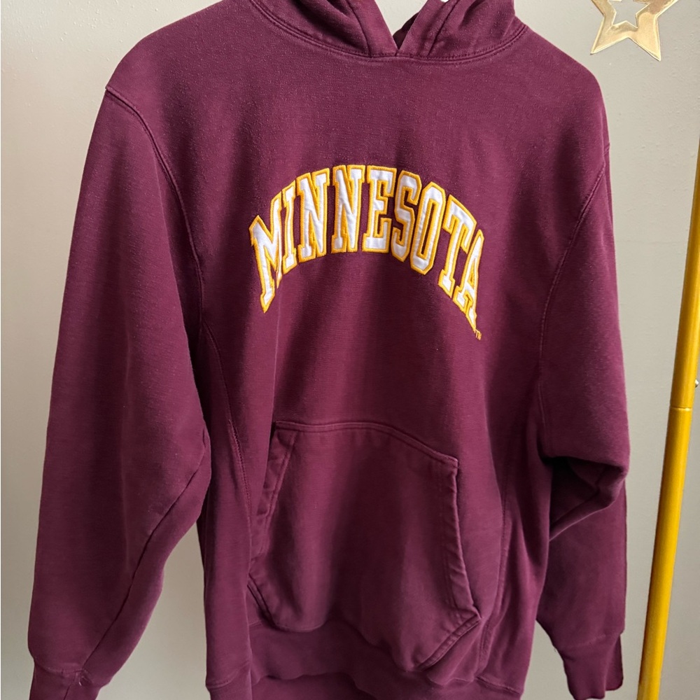 Vintage Steve & Barry’s Minnesota Golden Gophers Hoodie Maroon M